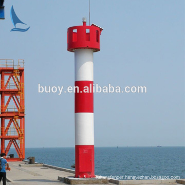 Spua polyureathane ocean solar power rotating beacon light tower for sale